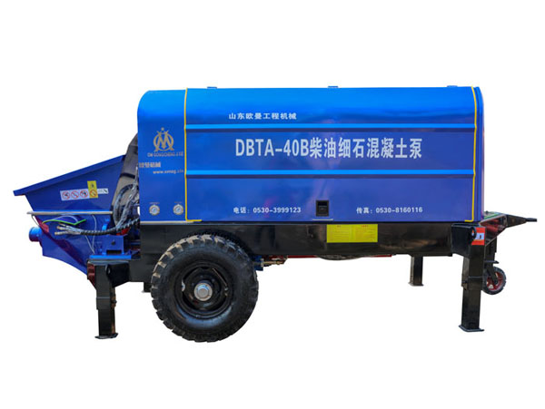 DBTA-40B柴油細石混凝土泵